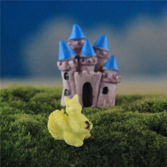 Kerosinlampe Landschaftsbau Schießen Requisiten Dekoration DIY Puppenhaus Miniatur Retro Bright Ci23125